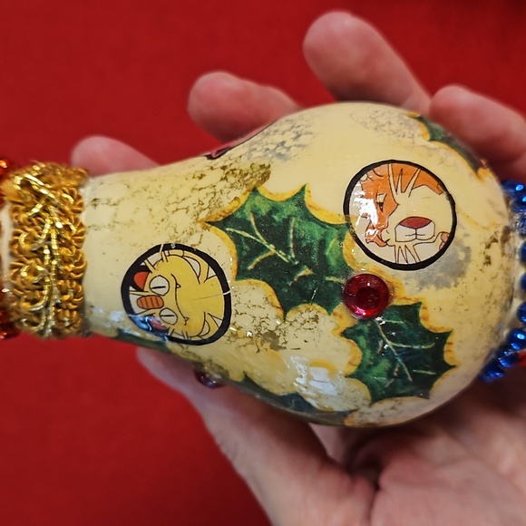 Original 151 Pokémon SET #2 Hand Crafted Christmas Holiday Ornaments SET of 2 - Picture 3 of 11